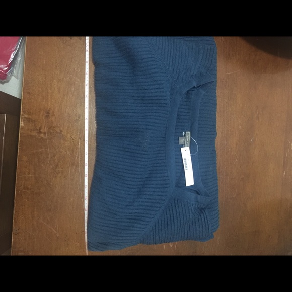 Point Sur Ribbed Sweater Dress Teal Small - Picture 8 of 8